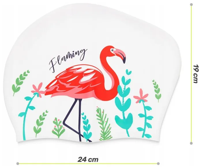 Шапочка для плавания TSUNAMI Flamingo Mix (P-5905973401920)