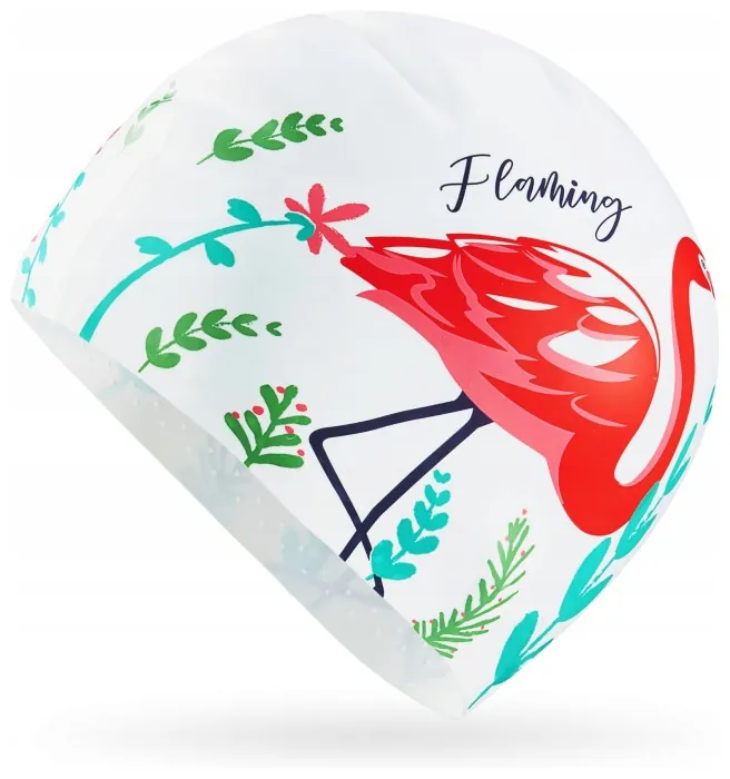 Шапочка для плавания TSUNAMI Flamingo Mix (P-5905973401920)