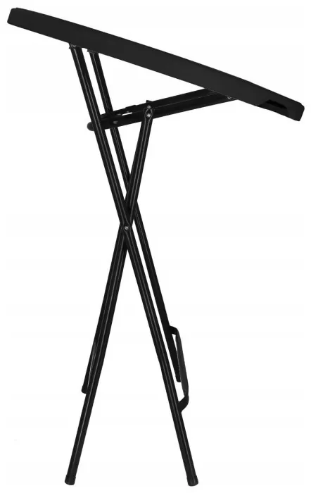 Стол садовый кейтеринговый Springos 80 см круглый, складной GF0110 Black