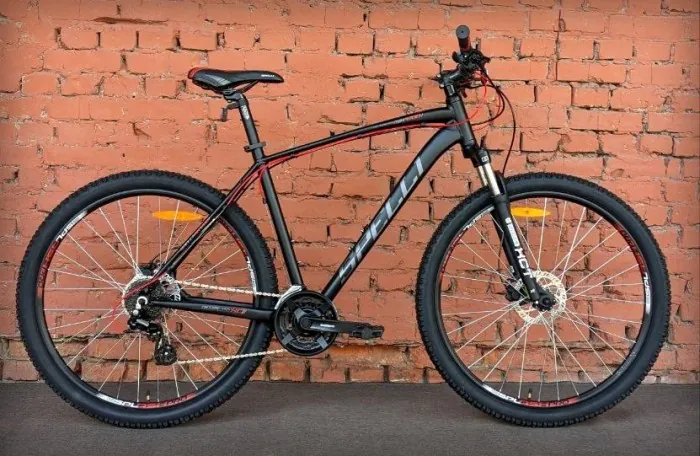Велосипед гірський 29" Spelli SX-4700 Black Red (2024)