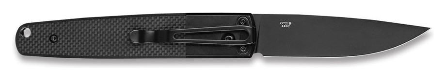 Нож складной Ganzo G721-B черный клинок