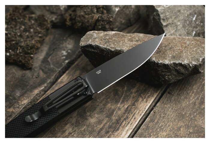 Ніж складаний Ganzo G721-B чорний клинок, укр, укр