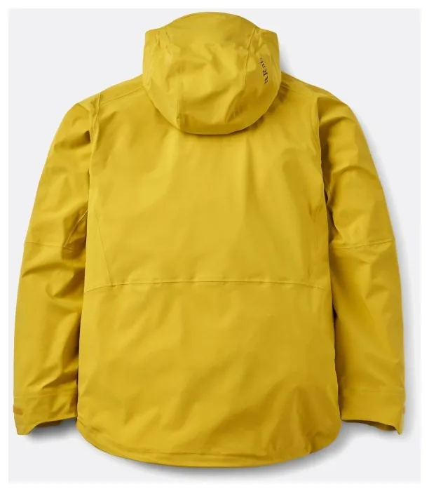 Мембранная куртка мужская Rab Kinetic Alpine Stretch Jacket, Dark Pollen, L