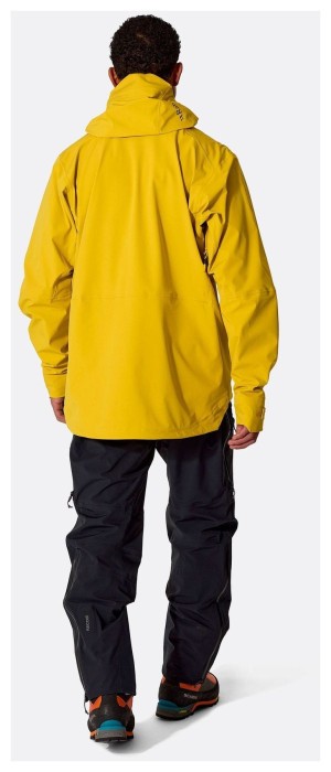 Мембранная куртка мужская Rab Kinetic Alpine Stretch Jacket, Dark Pollen, L