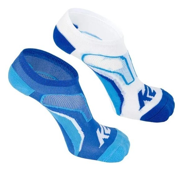 Носки для туризму K2 ACTIVE TECH LOW CUT SOCK 2 PAIRS 35-38 White/ultram+ultram/malibu (11766), укр, укр