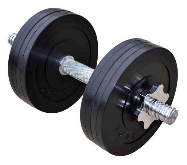 Гантелі набірні гумові Rn-Sport по 11 кг.