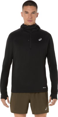 Кофты и толстовки для бега Asics (2011D359) ROAD WINTER LS HOODIE 2026
