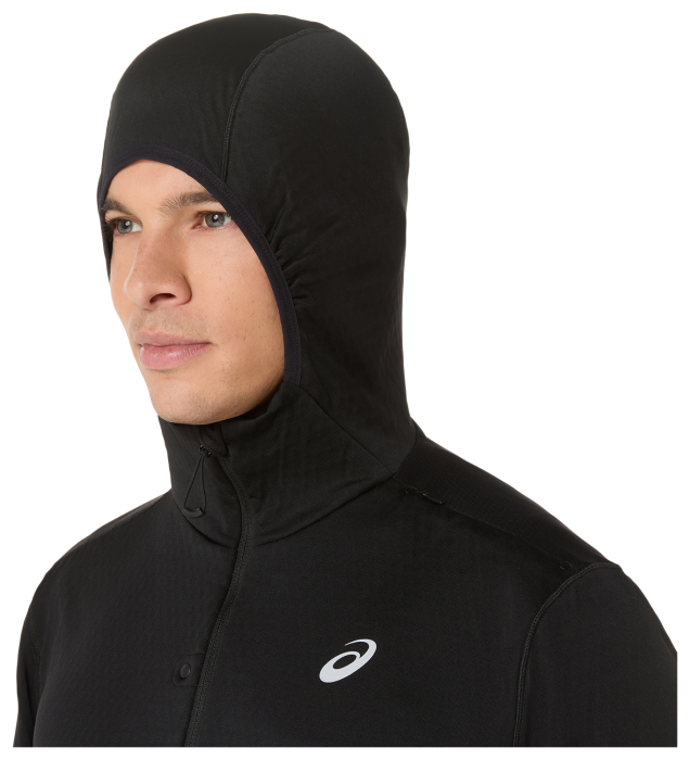 Кофты и толстовки для бега Asics (2011D359) ROAD WINTER LS HOODIE 2026