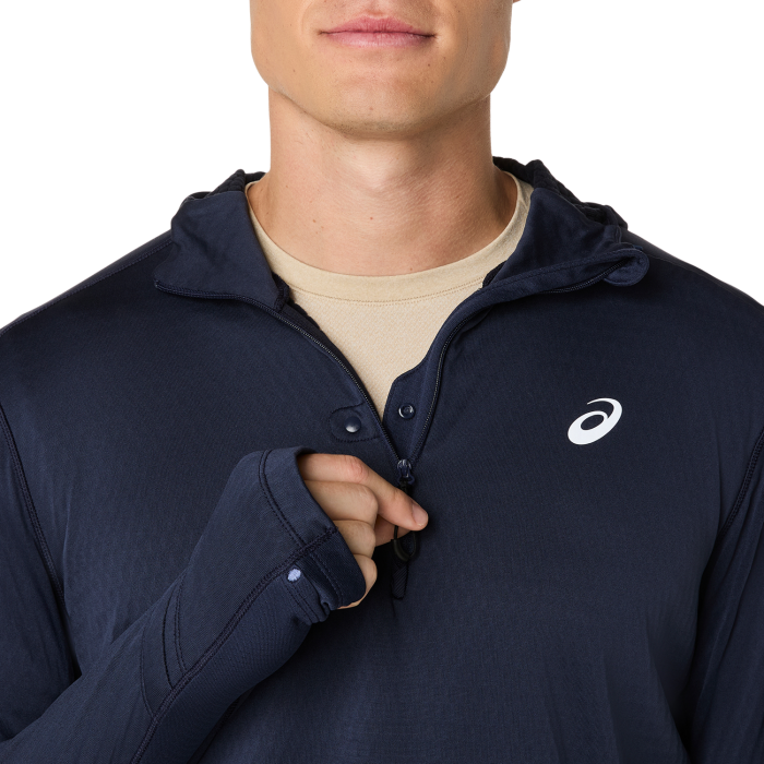 Кофты и толстовки для бега Asics (2011D359) ROAD WINTER LS HOODIE 2026