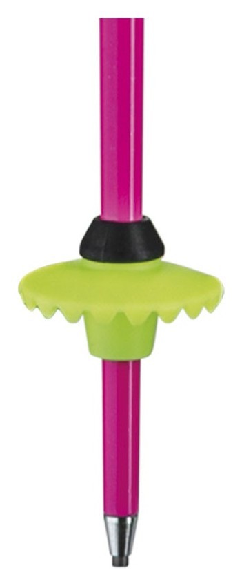 Палки для горных лыж для подростков Leki WCR LITE SL 3D 100см Neon pink/black/neon yellow (65065852-WRH)