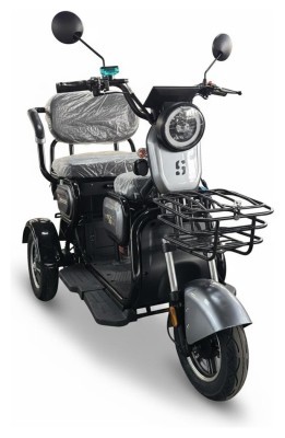 Електроскутер SPACE METEOR 8" 72B 1000Вт диск/диск літієва сірий 2026