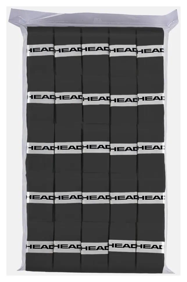 Овергріп HEAD ( 285651 ) Prime Tour 50 pcs clear Polybag(Overgr.) 2025 (BK)