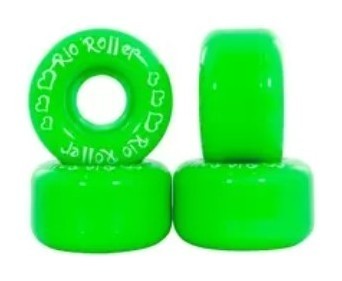 Запасные колеса для роликов в наборе Rio Roller L Green (RIO504)