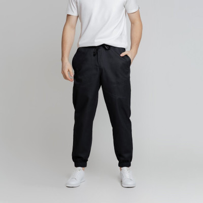 Мужские темно-серые джогеры весенние с карманами Pobedov Vortex