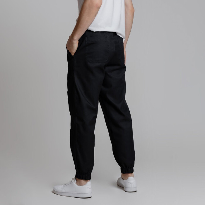 Мужские темно-серые джогеры весенние с карманами Pobedov Vortex