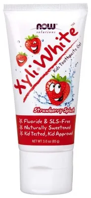 Xyli White kids toothpaste gel - 85 g strawberry splash
