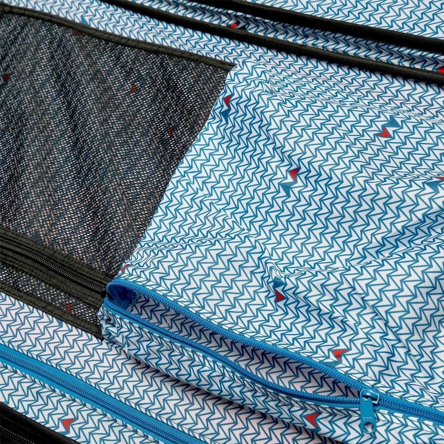 Сумка дорожная на колесиках Dynastar F-TEAM CARGO 130 L Grey/black (DKKB100-WRH)