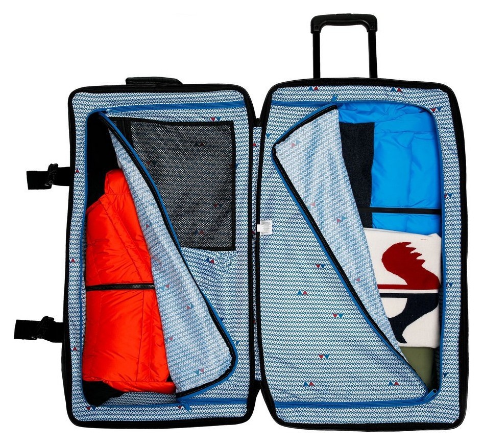 Сумка дорожная на колесиках Dynastar F-TEAM CARGO 130 L Grey/black (DKKB100-WRH)