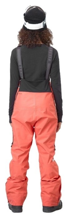 Брюки Picture Organic Haakon Bib для женщин 2022 hot coral