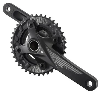 Комплект шатунов PROWHEEL CLAW-551-TT, (11S/10S/9S), 170mm, 36/26T black