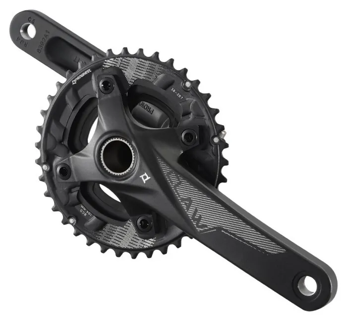 Комплект шатунов PROWHEEL CLAW-551-TT, (11S/10S/9S), 170mm, 36/26T black