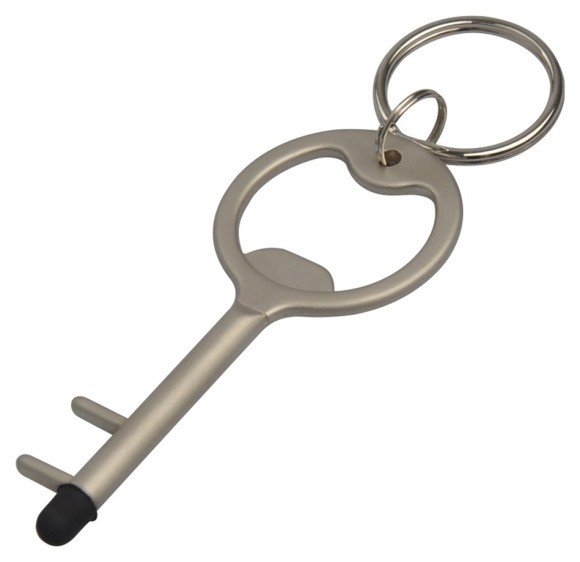 Munkees 3458 брелок-открывашка Touchpen steel, укр