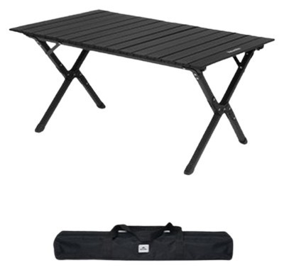 Складаний стіл Naturehike Star Jane T01 CNK2550JJ018, 89х60 см, вуглецева сталь, чорний