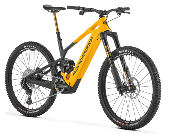 Електровелосипед MONDRAKER Crafty Carbon RR S 29'' 160mm, 800Wh Bosch CX, Yellow/Black, L