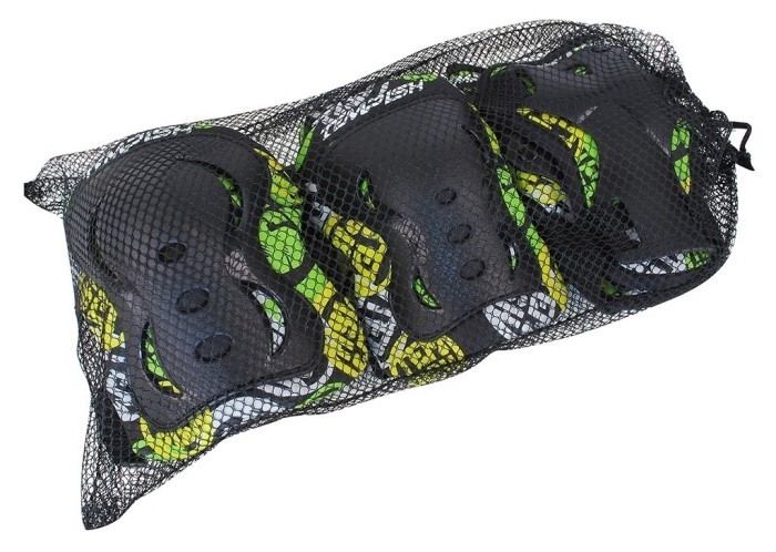 Защита (роликовые коньки) Tempish FID KIDS 3 пары. черный