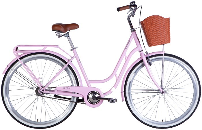 Велосипед ST 28" Dorozhnik RETRO Velosteel рама-19" светло-розовый 2025