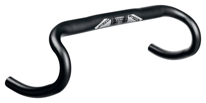 Кермо шосе "баран" алюміній. 31.8мм FSA ADVENTURE COMPACT L420мм (чорний), укр, укр