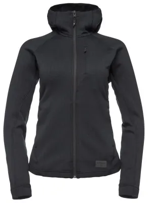 Жіноча флісова кофта з рукавом реглан Black Diamond Factor Hoody, Black