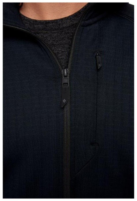 Жіноча флісова кофта з рукавом реглан Black Diamond Factor Hoody, Black