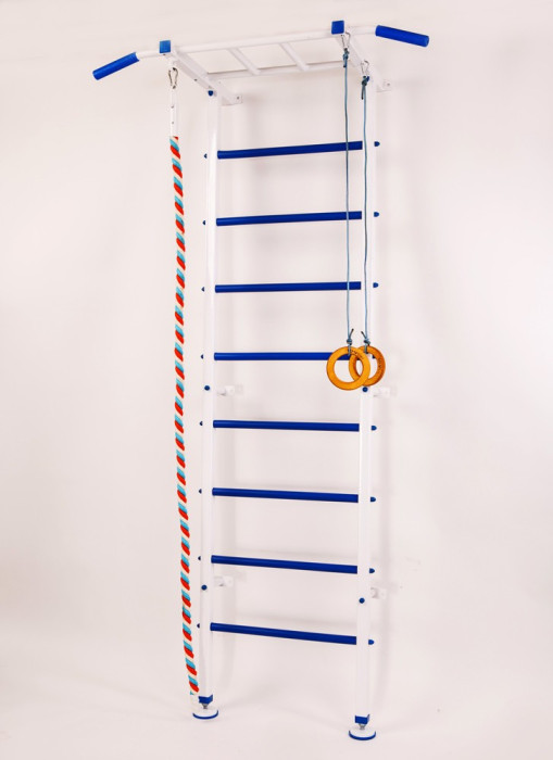 Шведська стінка RN-Sport VERTICAL Kids + Дитячий навісний набір, укр, укр