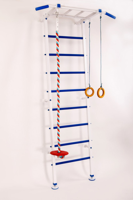 Шведська стінка RN-Sport VERTICAL Kids + Дитячий навісний набір, укр, укр