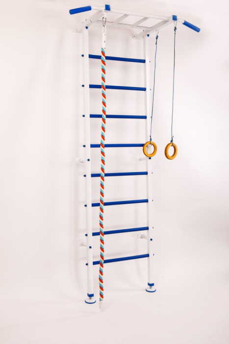 Шведська стінка RN-Sport VERTICAL Kids + Дитячий навісний набір, укр, укр