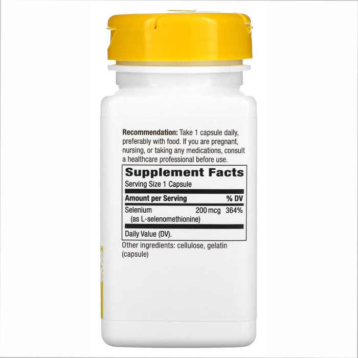 Selenium 200 mcg - 100 caps