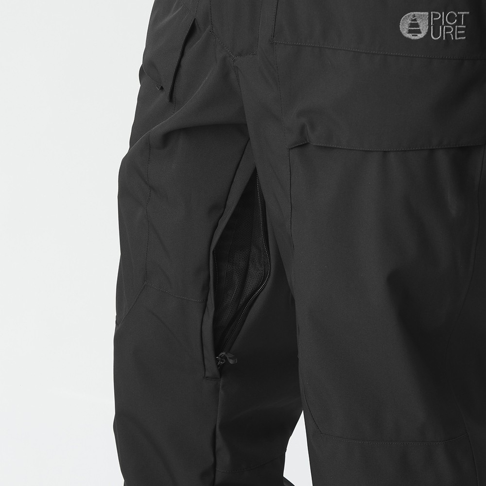 Picture Organic брюки лыжные Testy Bib 2026 black L