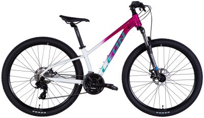 Велосипед AL 27,5" Leon XC 105 DD CS рама-13" розовый с белым 2025