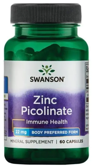 Zinc Picolinate 22 mg - 60 caps