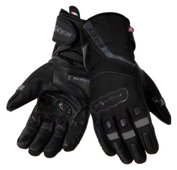 Моторукавички теплі Seventy T7 GOBI Black