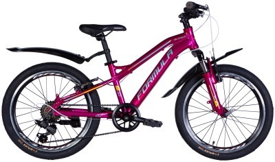 Велосипед AL 20" Formula BLACKWOOD Vbr FR рама-11" малиновый 2025