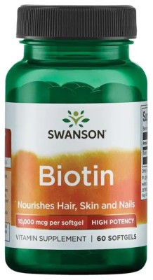 Biotin High Potency 10,000 mcg - 60sgels