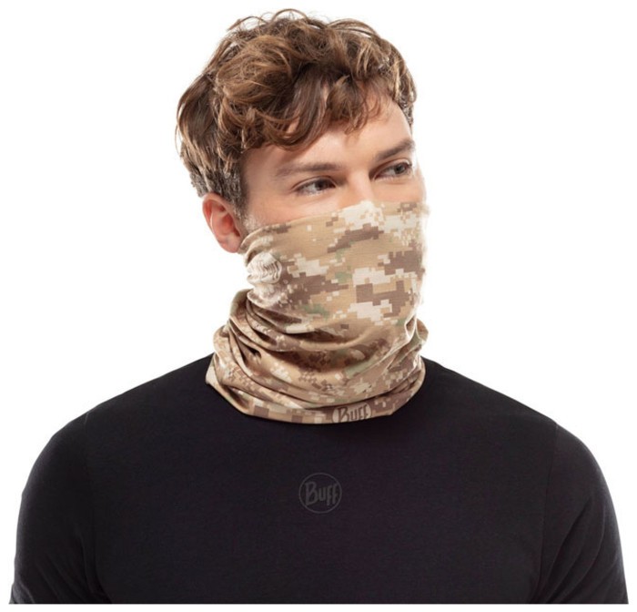 Шарф-труба Buff Coolnet UV+ Pixels Desert Sand