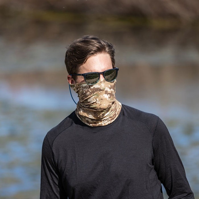 Шарф-труба Buff Coolnet UV+ Pixels Desert Sand