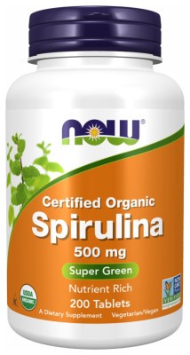 Spirulina 500 mg - 200 tabs