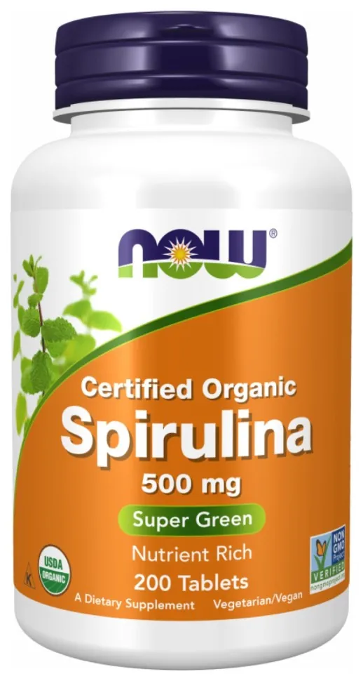 Spirulina 500 mg - 200 tabs