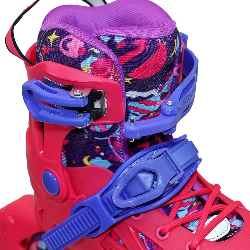 Дитячі розсувні ролики Flying Eagle Nacht рожеві