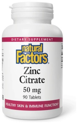 Zinc Citrate 50mg - 90 tabs