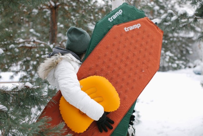 Подушка під голову Tramp Air Head помаранч 43х30см, укр, укр